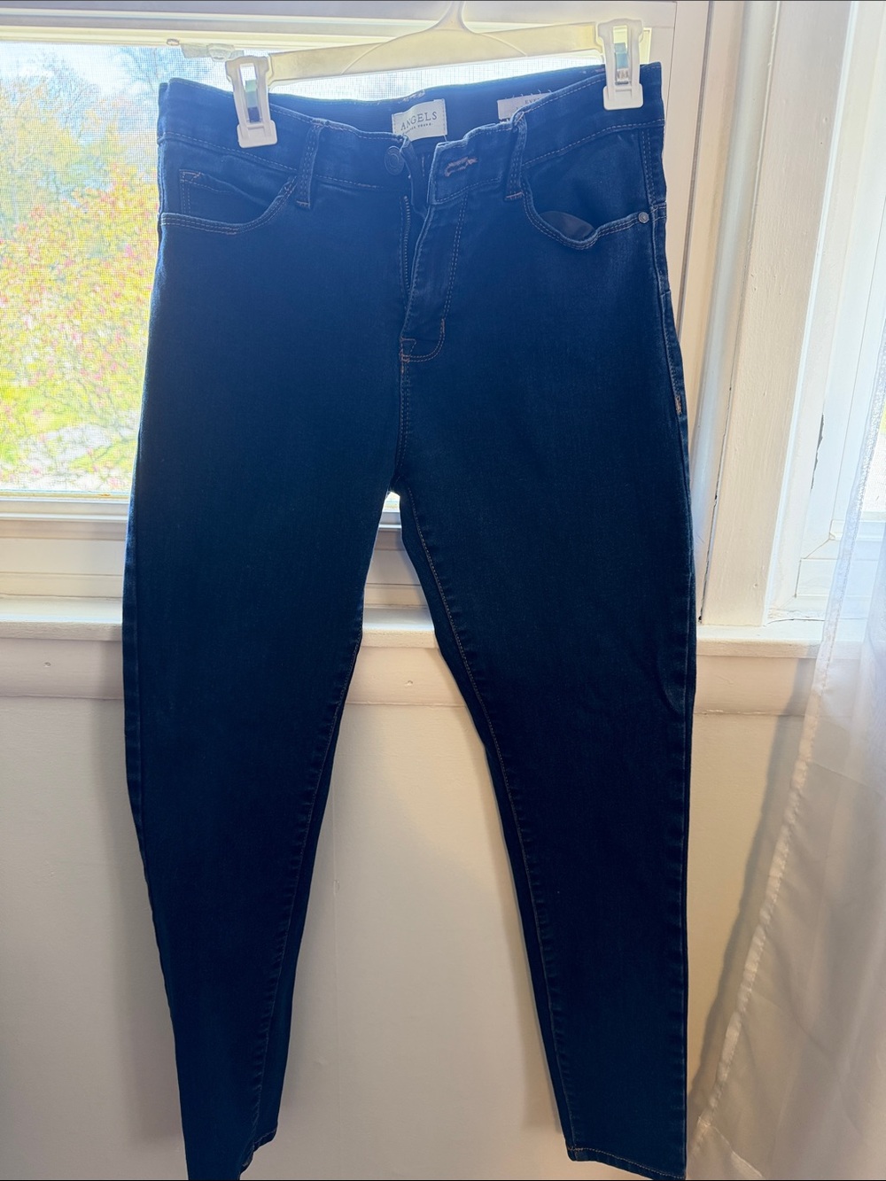 Angels Navy Skinny Stretch Jeans